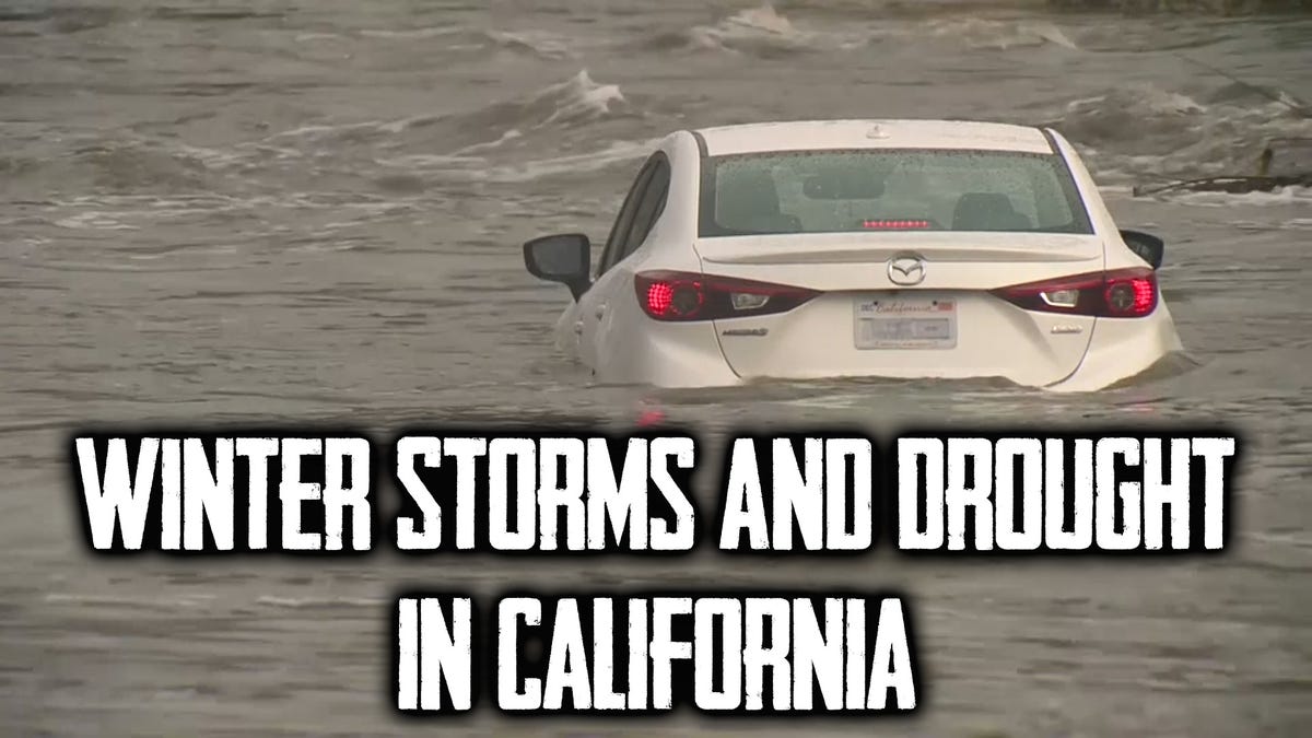 tormentas de invierno y sequía en California |  tierra extrema