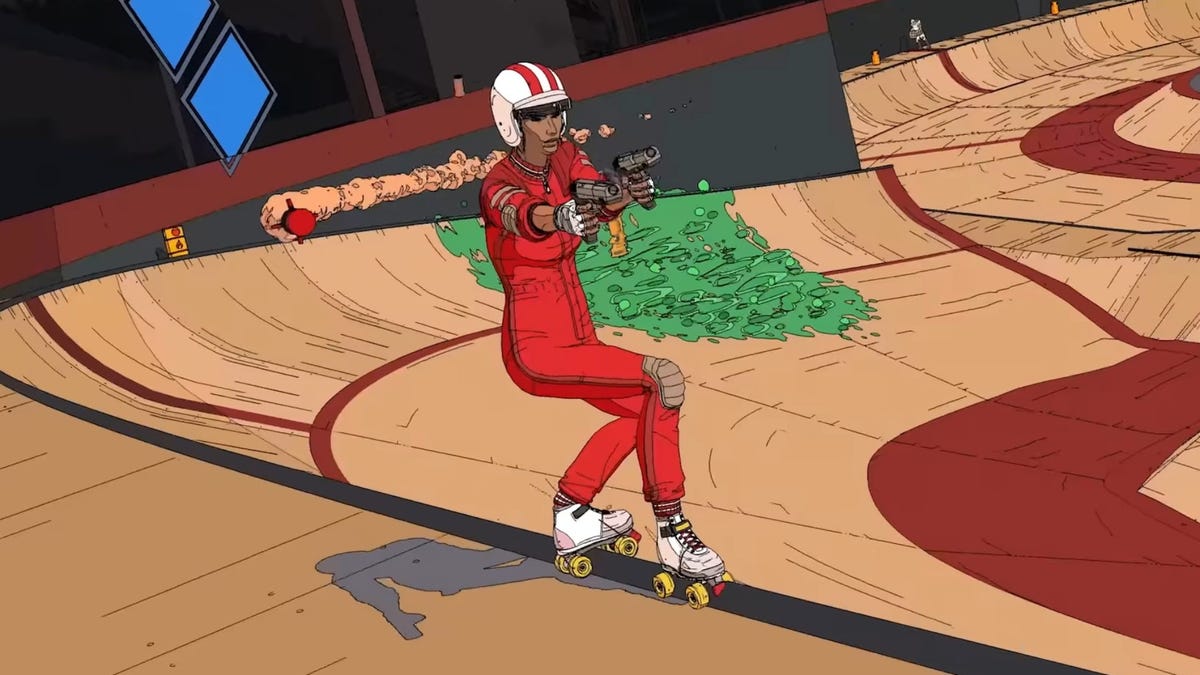 Rollerdrome Is Jet Set Radio With Guns, Drops This August