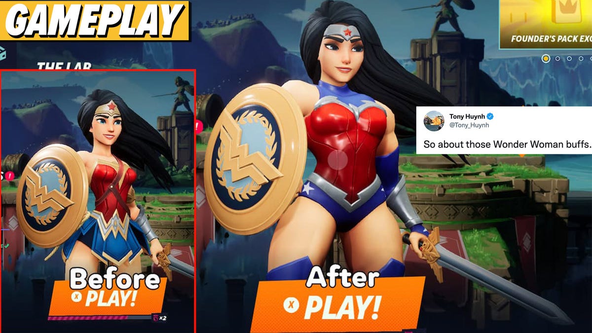 Una de las modificaciones más populares de MultiVersus convierte a Wonder Woman en un amortiguador