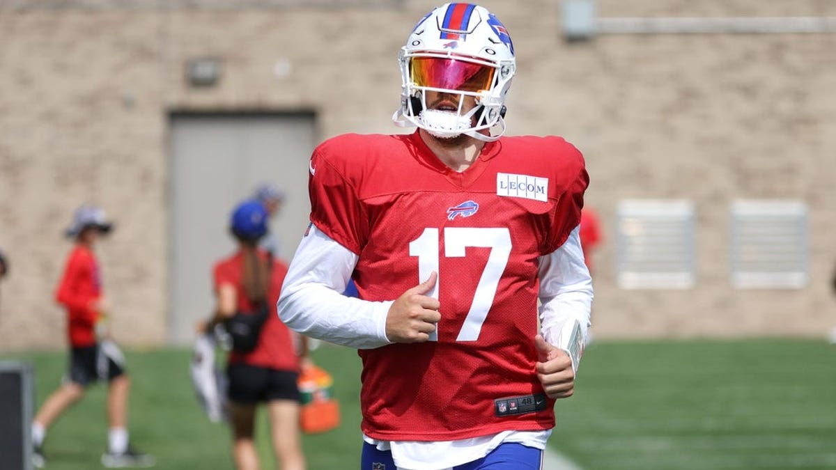 Josh Allen says no hard feelings after intense Bills practice