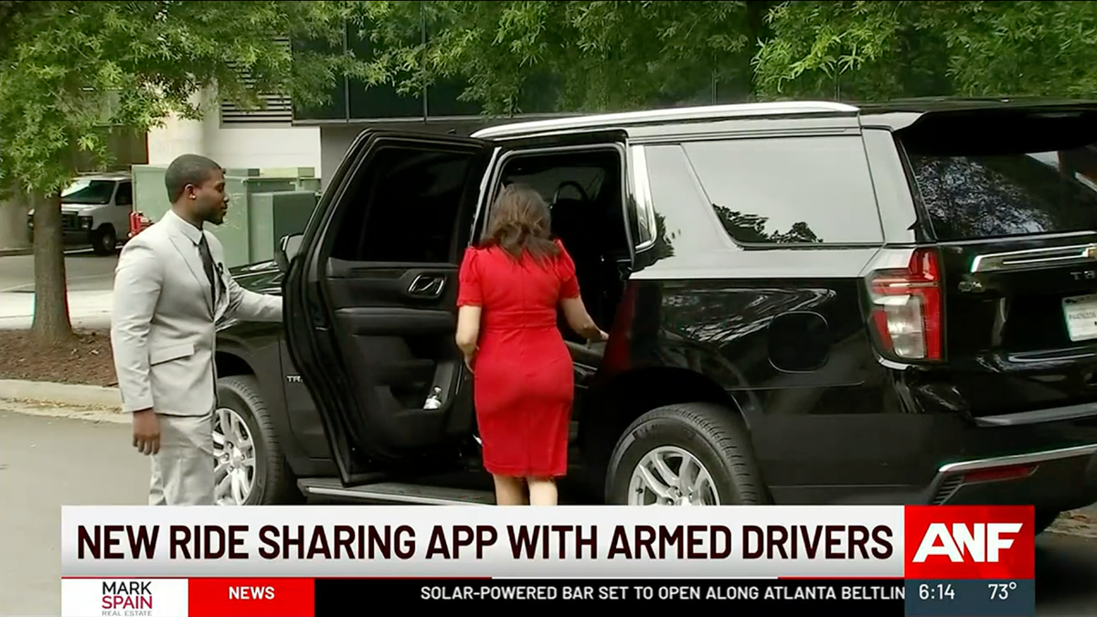 New Rideshare App Provides Armed Drivers To Paranoid Atlanteans