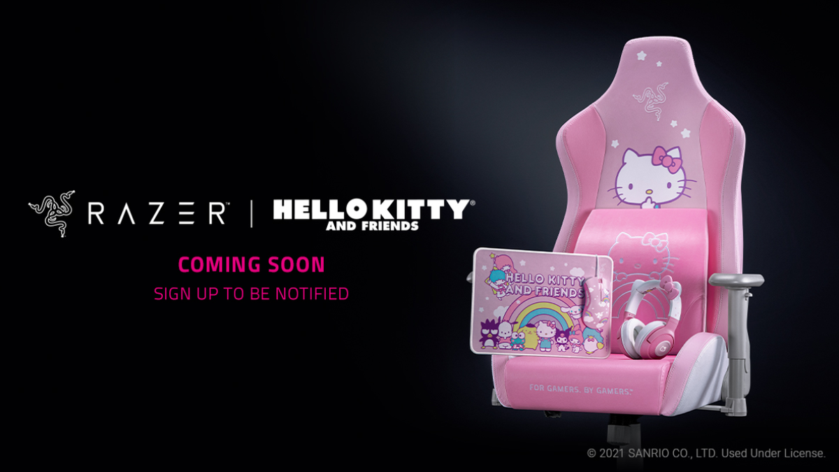 The Hello Kitty Gaming Chair Was Bound To Happen thumbnail