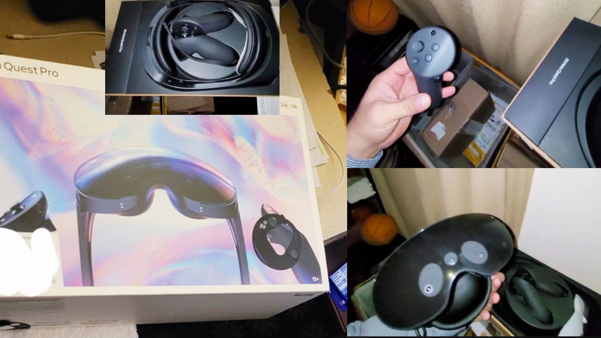 Meta AKA Facebook’s hyped VR headset leaked by a guy in a hotel