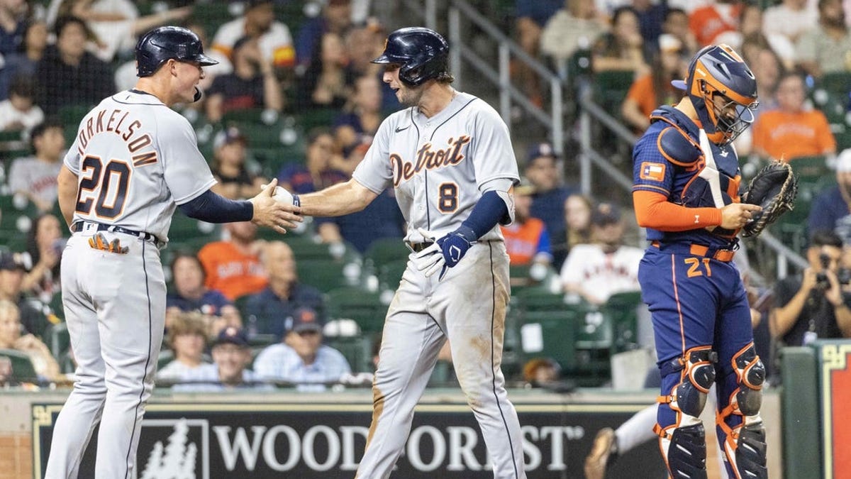 MLB roundup: Matt Vierling lifts Tigers over Astros in 11th