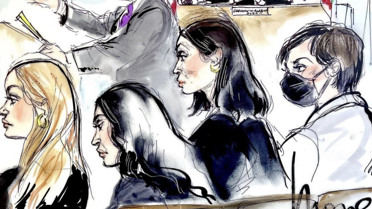 What It’s Like To Be a Court Artist at the Kardashian’s Trial