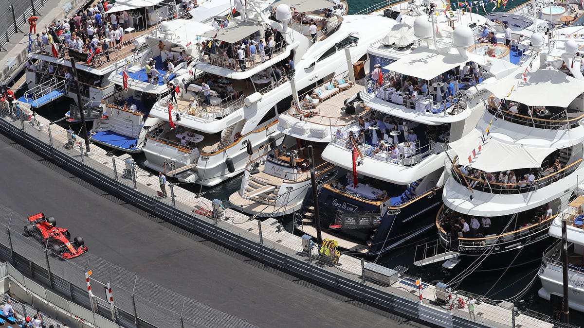 It Costs A Porsche 911 To Moor A Yacht At The Monaco Grand Prix For A Week