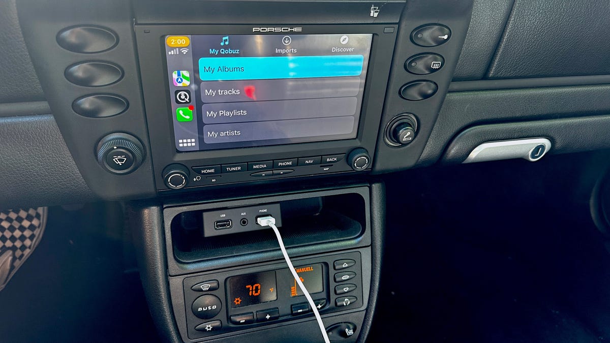 I Added Apple CarPlay to My 20-Year-Old Porsche With Factory Parts