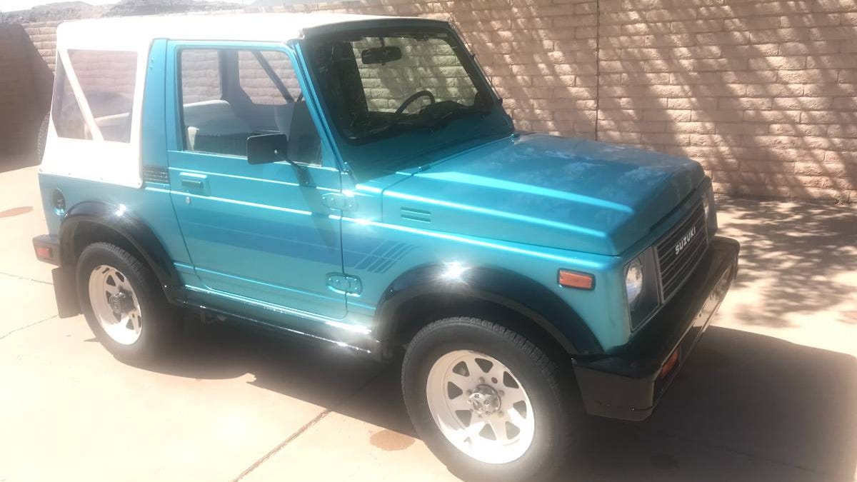 Ist dieser Suzuki Samurai aus dem Jahr 1986 für 10.000 Dollar ein hübsches Auto, das Sie umdrehen würden?
