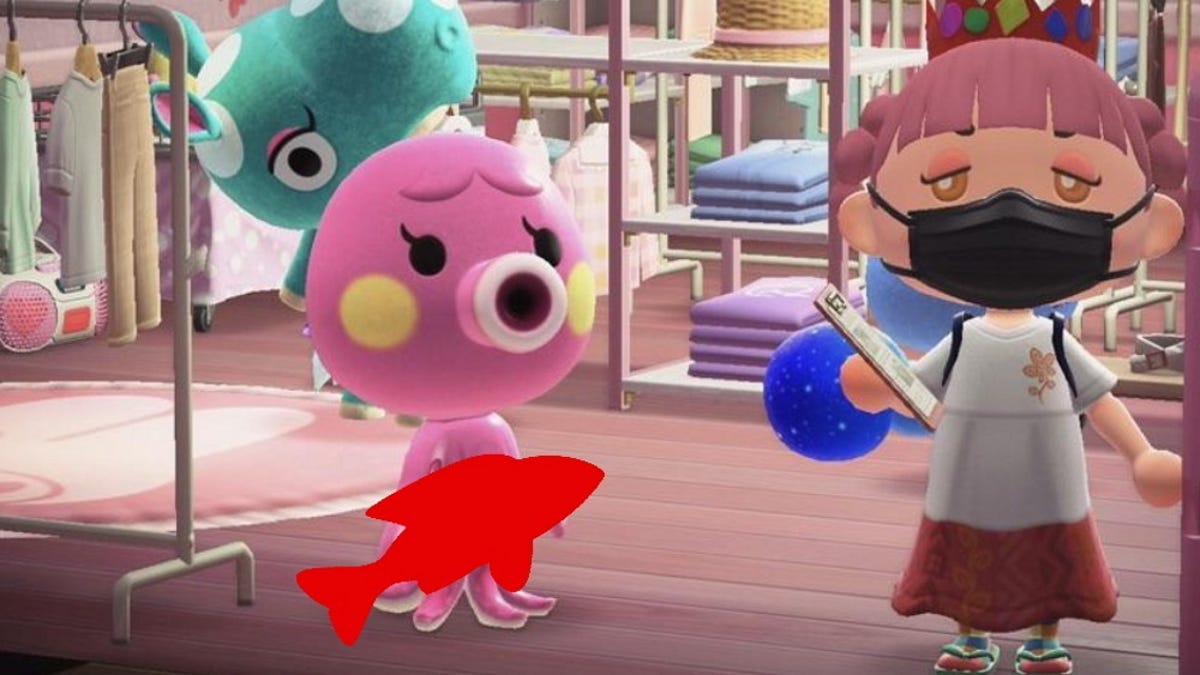Animal Crossing Nude Horizons Glitch Has Villagers Go Naked thumbnail