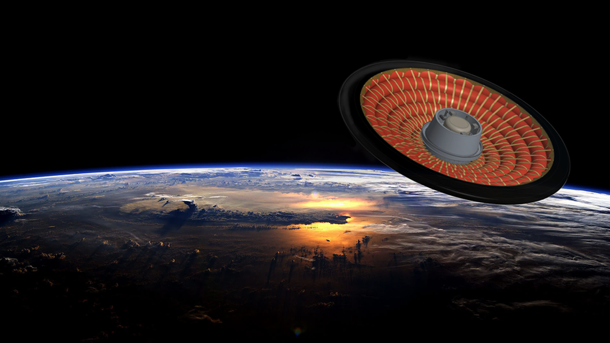 La NASA probará un escudo térmico inflable el jueves por la mañana