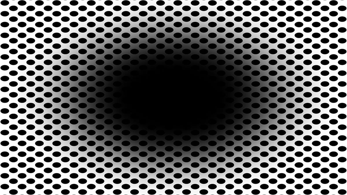 Una nueva ilusión óptica hace que el 86 % de las personas se sientan como si estuvieran cayendo en un agujero negro