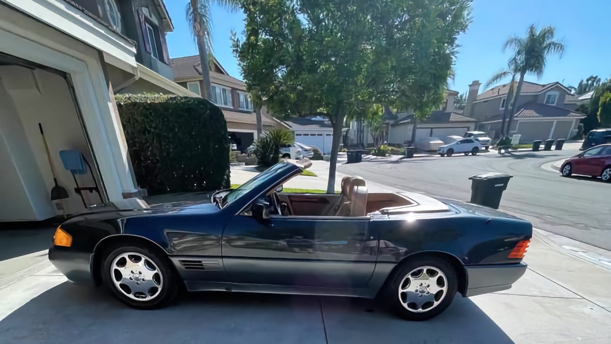 At $7,500, Is This 1990 Mercedes 300 SL a Cut price of a Benz?