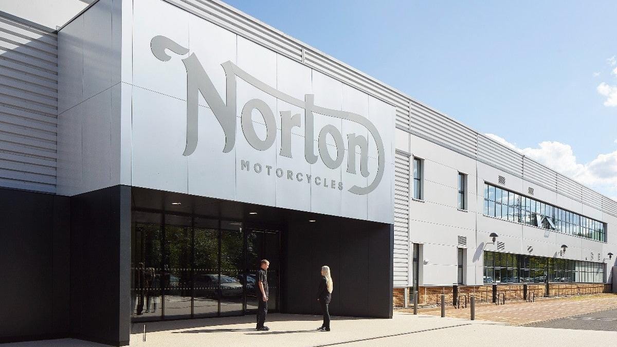 British Motorbike Icon Norton Roars Back to Everyday living With 100M Pound Expenditure