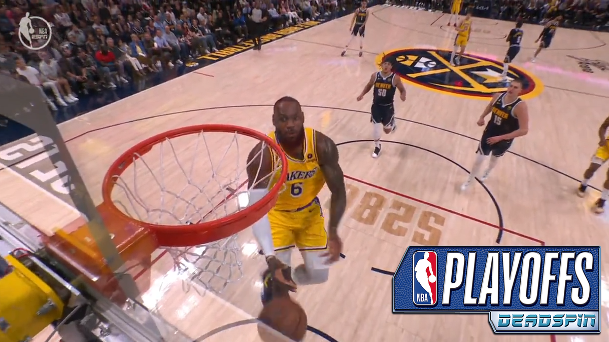 LeBron James flat-out fumbled his way through Game 2 in Denver