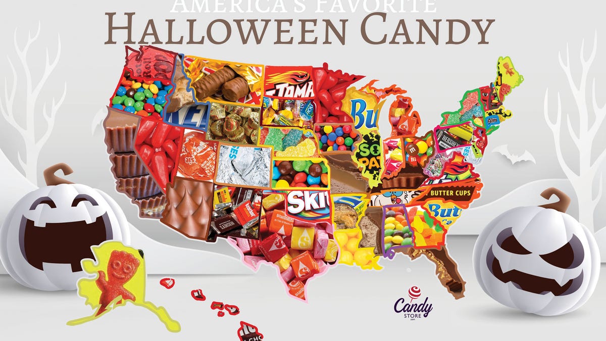 America’s Most Popular Halloween Candy, State by State