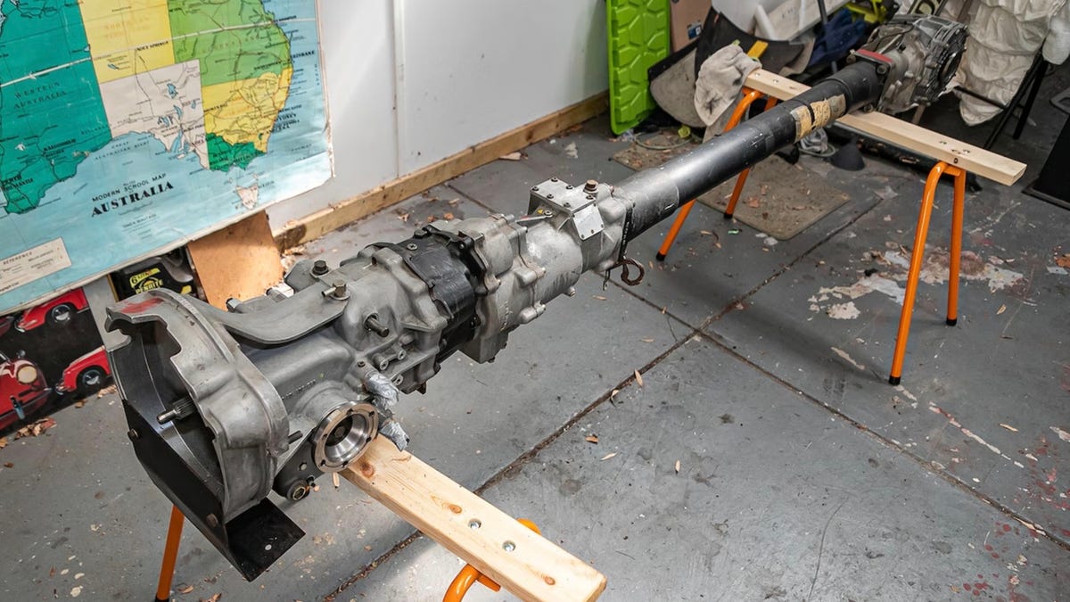 photo of You Can Buy a New Old Stock Porsche 953 Dakar Race Car Drivetrain image
