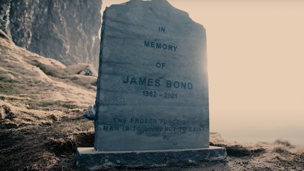 Faroe Islands Marks No Time to Die With James Bond’s Tombstone