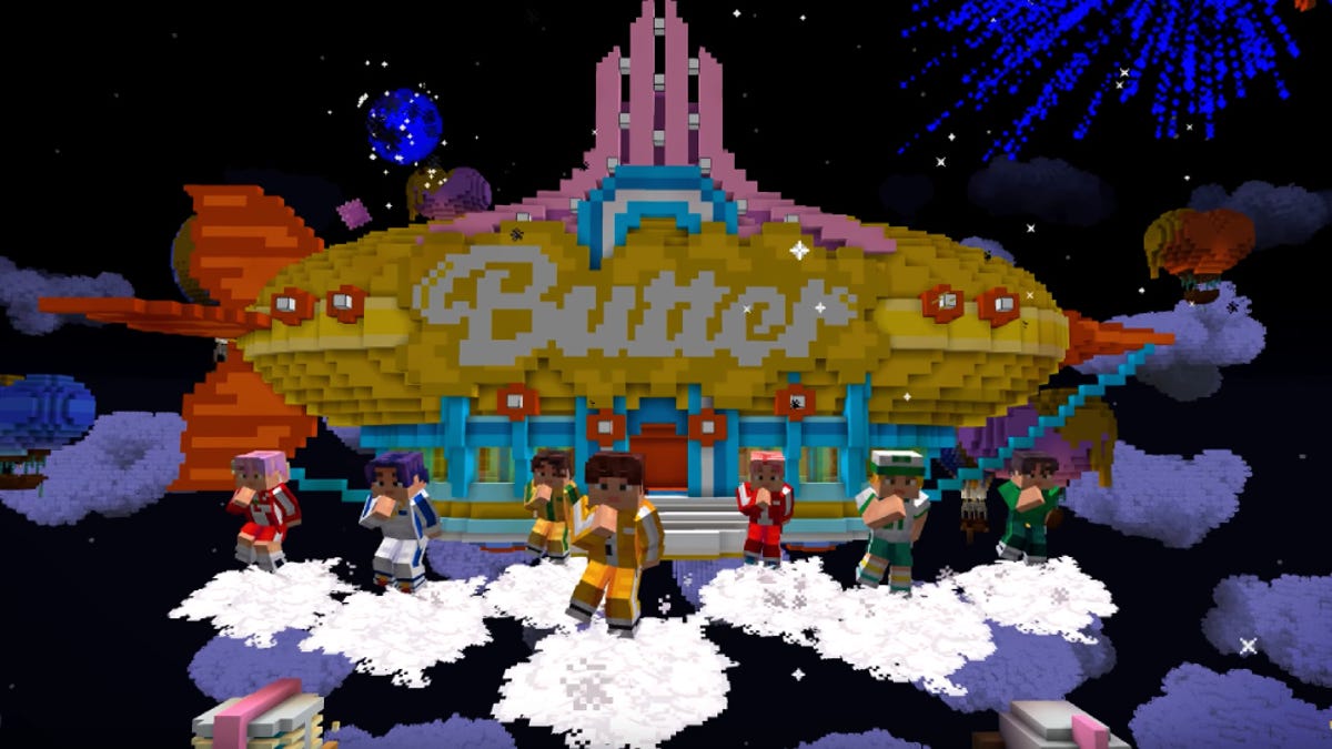 BTS Just Performed 'Butter' And 'Permission To Dance' In Minecraft thumbnail