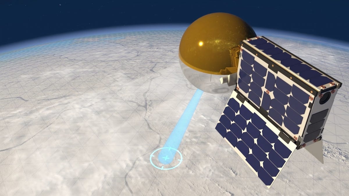 Innovative Satellite Technology The Beach Ball Antenna