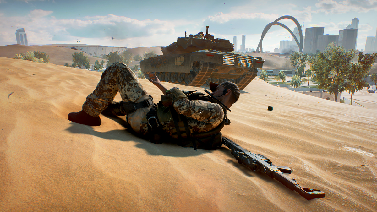 Battlefield 2042 Sniper Rifle Blows Up Tanks Faster Than Rockets - Kotaku