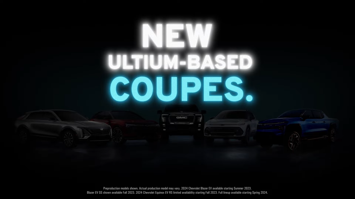 GM Hints At Building Electric Coupes In Charging Announcement