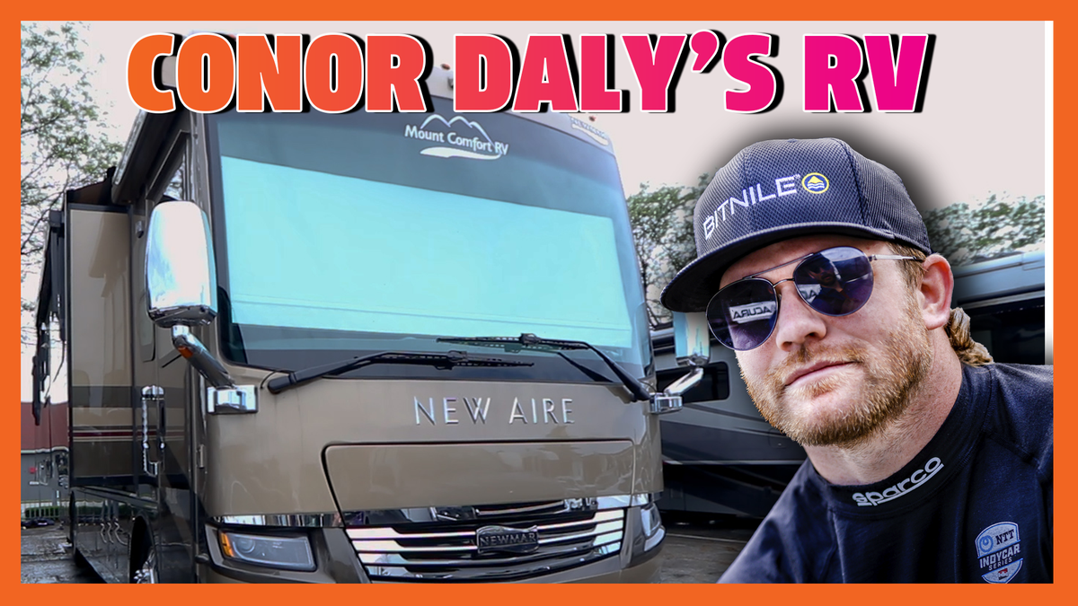 An Inside Look at Conor Daly’s RV From the Indianapolis 500