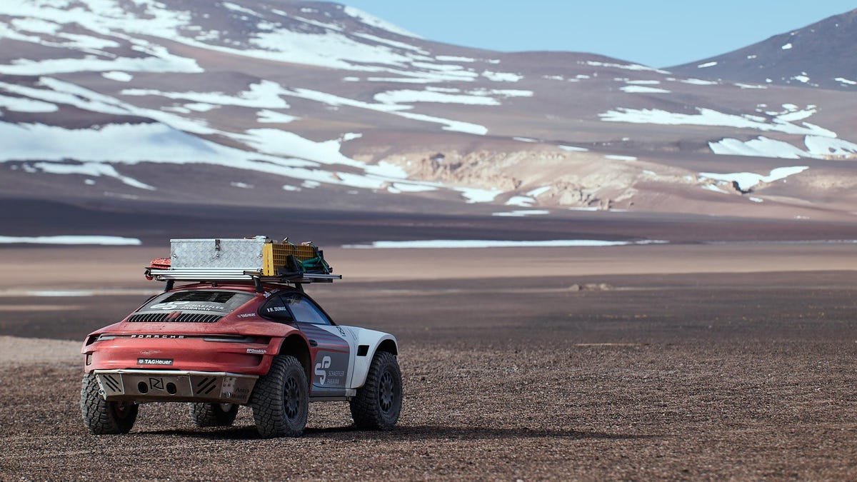 photo of Porsche Drove a Custom Off-Road 911 Higher Than a Piper Cub Can Fly image