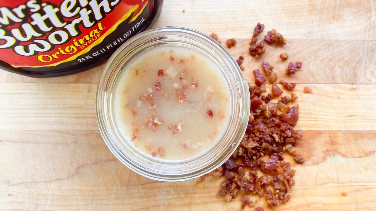 Make a Breakfast Vinaigrette With Bacon and Mrs. Butterworth’s