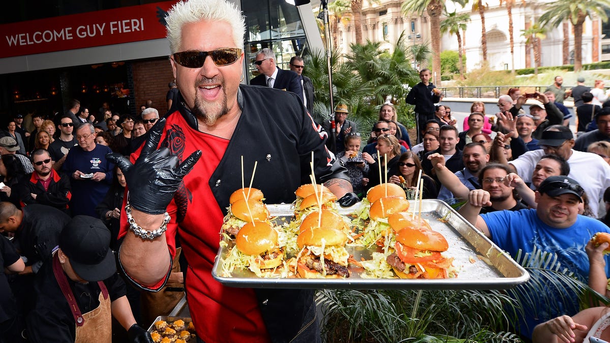 Guy Fieri Admits That Sometimes The Food Is Not In Fact Off The Hook
