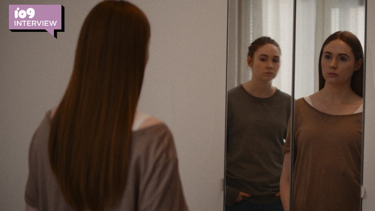 Karen Gillan on Working With Karen Gillan in Dual