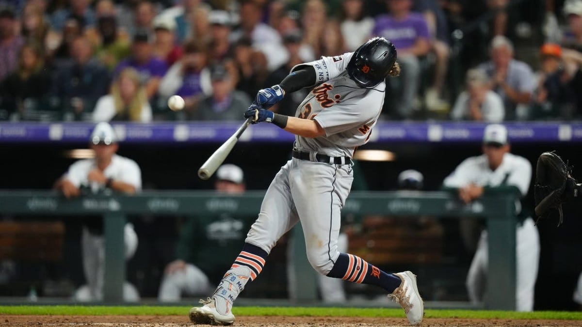 Read more about the article 10th-inning blast lifts Tigers over Rockies