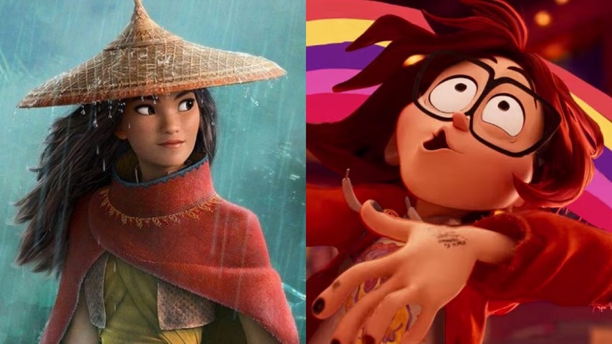 Disney, Netflix Dominate 2021 Annie Awards: Raya, Luca, Arcane