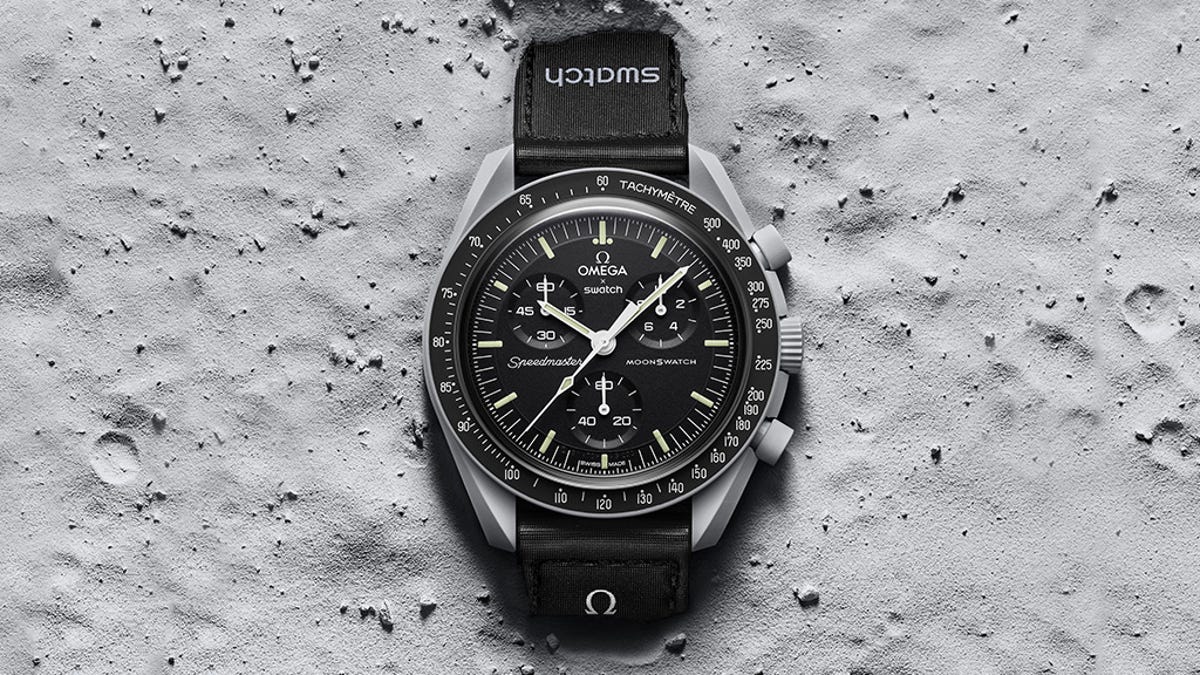 Swatch stworzył tańszą wersję zegarka noszonego na księżycu
