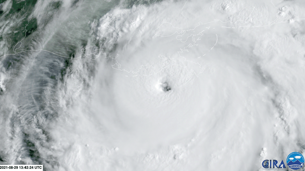 Hurricane Ida Makes Landfall as Category 4 Storm in Louisiana