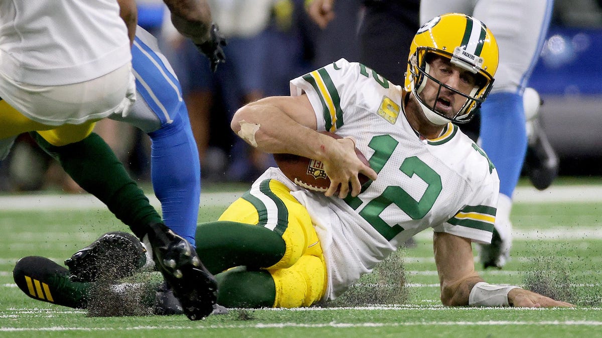 Aaron Rodgers is washed — let’s get that out there since nobody wants to say it