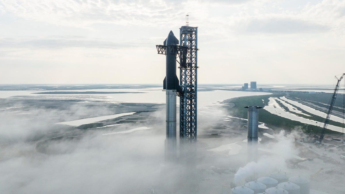 SpaceX intenta una prueba completa de fuego estático de Starship