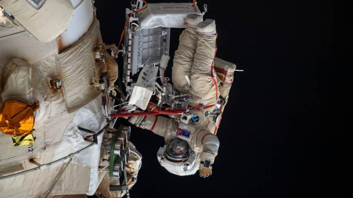 Watch Live as ISS Crew Members Perform a Spacewalk to Install New Robotic Arm