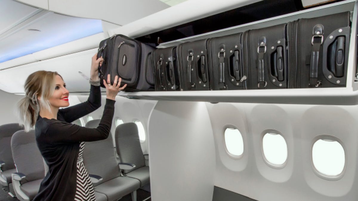 Boeing S Space Bins Designed To Fit Everyone S Annoying