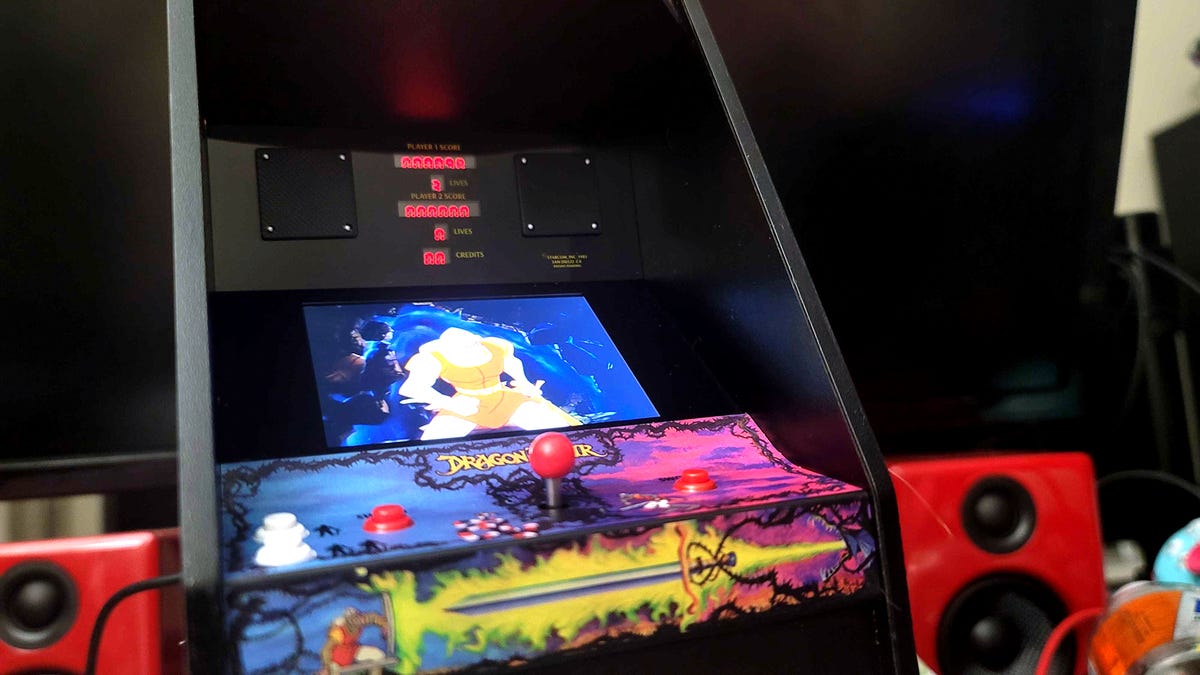 Replicade S Dragon S Lair Is The Coolest Mini Arcade Machine I Ve Played