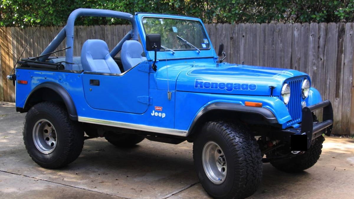 At 9 500 Could This 1976 Jeep Cj7 Levi S Edition Be Your