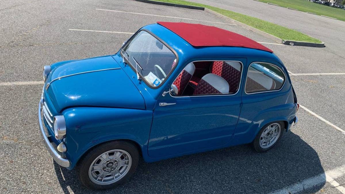 At $10,700, Is This 1962 Fiat 600 'Abarth' A Small Wonder?