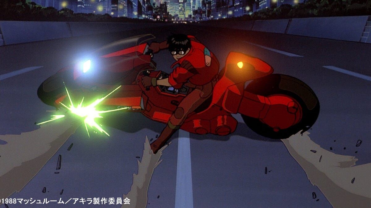 akira red bike