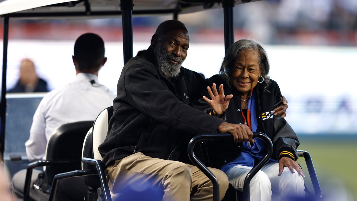 75 years after Rachel Robinson’s husband broke the color barrier, progress is st..