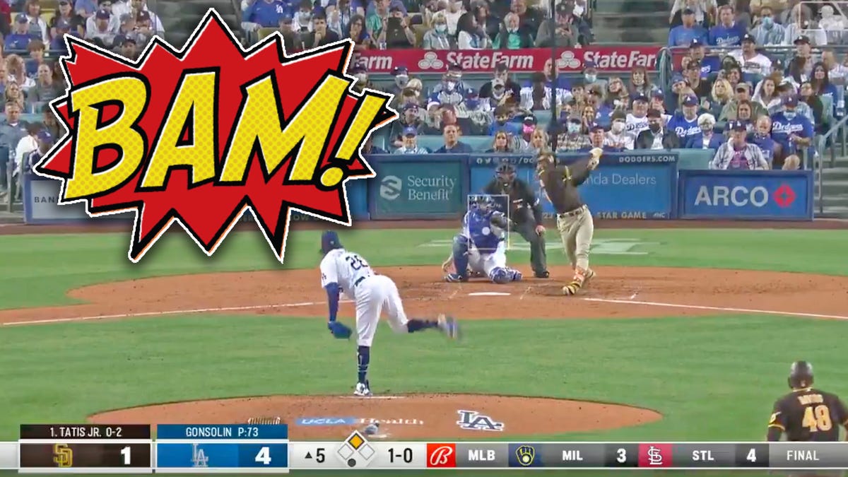 SEE IT: Fernando Tatis Jr. launches one out of Dodger Stadium