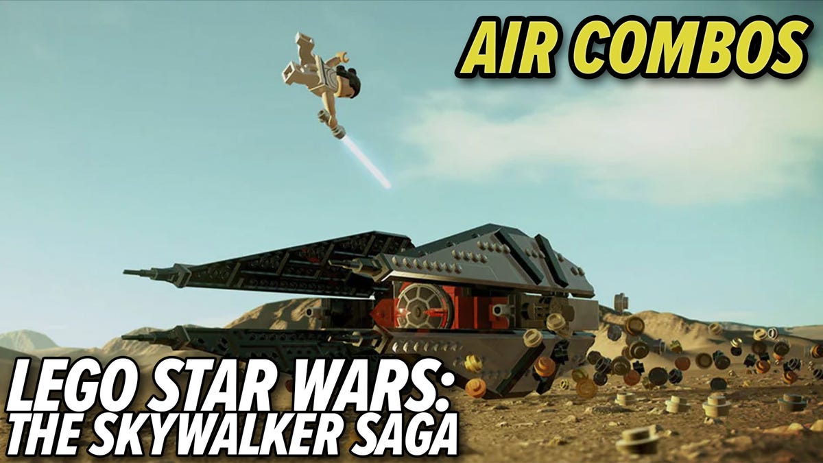 Los combos aéreos de Lego Star Wars: The Skywalker Saga me hacen sentir hábil AF