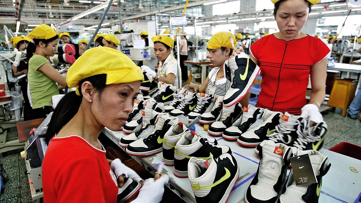Accidentally theater Screech Nike and Adidas are steadily ditching China for Vietnam to make their  sneakers