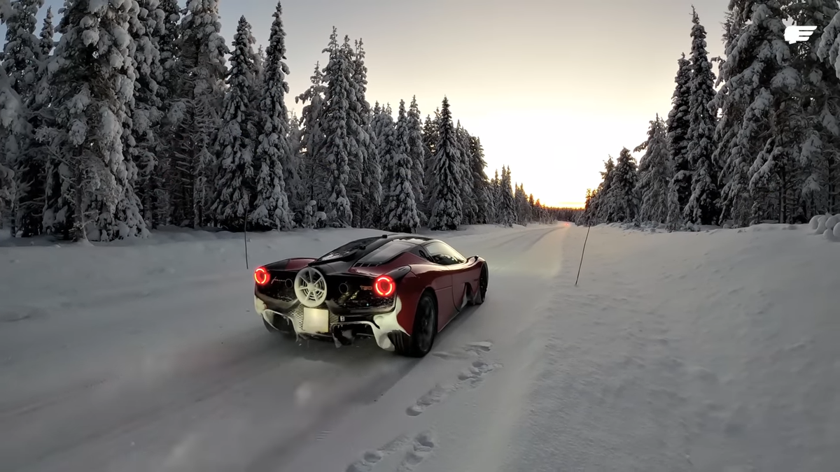 Watch the Gordon Murray T.50 Slide Through the Snow - Jalopnik
