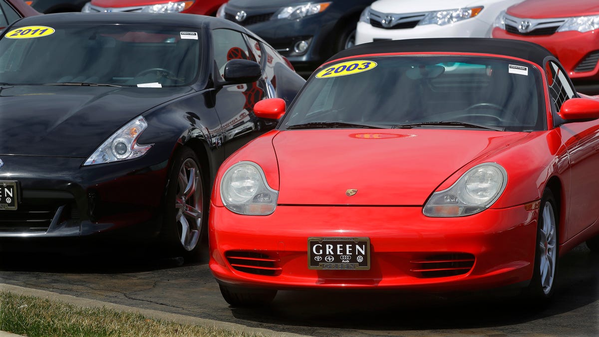 used car was sold at auction