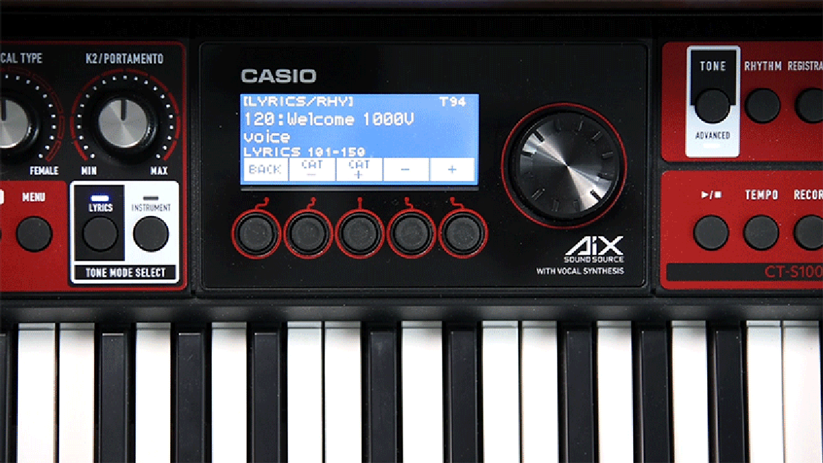 Photo of El teclado Casio CT-S1000V puede cantar cualquier letra