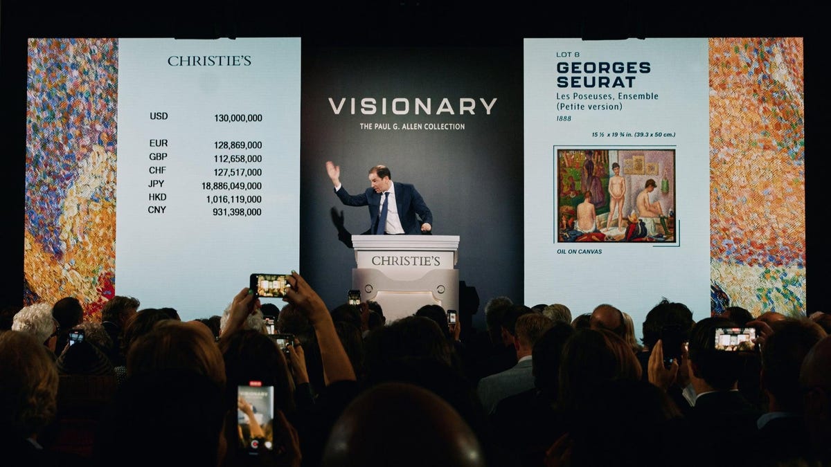 Microsoft Co-Founder's Massive Art Collection Sells for Eye-Popping .5 Billion